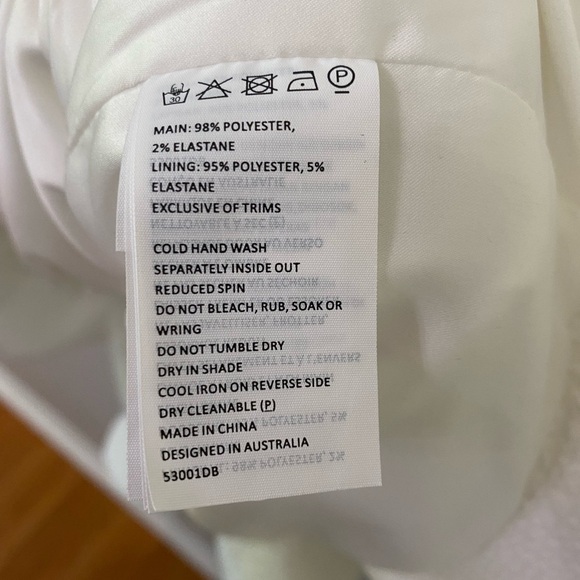 Bardot Ashley Frill White Mini Dress - Picture 9 of 10